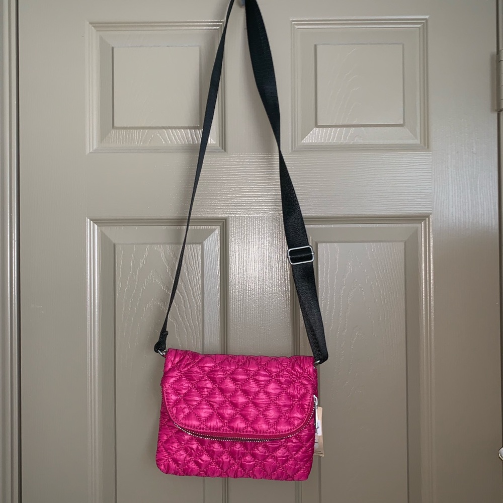 Clarks Quilted Nylon Crossbody